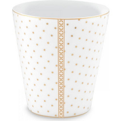 Κούπα 51002278 Without Ear Royal Yerseke White-Gold Pip Studio Πορσελάνη