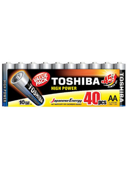 Toshiba High Power AA 40τμχ