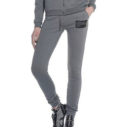 Kendall + Kylie Γυναικείο Παντελόνι Φόρμας με Λάστιχο Γκρι KKW3711713