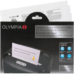 Χαρτί με λάδι για καταστροφείς εγγράφων Olympia 9130 12 τμχ Α5