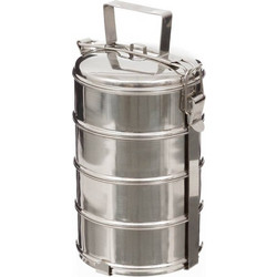 MFH Food Canister 4 Part Stainless Steel