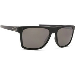 Oakley Leffingwell OO 9100 06 Ανδρικά Γυαλιά Ηλίου Τετράγωνα Κοκάλινα Πράσινα με Μαύρο Καθρέπτη Φακό