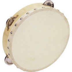 Ντέφι με δέρμα + Ζήλια DIMAVERY 20cm DTH-804