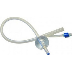 Ουροκαθετήρες Foley 2way 100% σιλικόνης 10τμχ - No 18