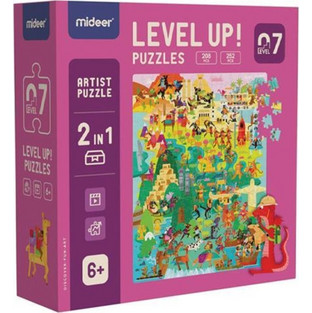 Παιδικό Puzzle Mideer Level Up 7 Artists series 203 + 252 Κομμάτια
