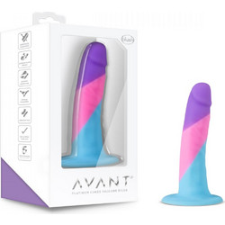 Blush Avant D15 Vision of Love Dildo με Βεντούζα 13cm Πολύχρωμο
