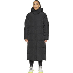 Icepeak Armour Γυναικείο Μπουφάν Χειμωνιάτικο Puffer Μακρύ Μαύρο 53038428I-990