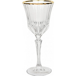 RCR Crystal Ποτήρι Κρασιού Κρυστάλλινο Adagio Gold 1τμχ 0803350