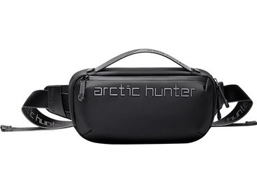 Arctic Hunter Ανδρικό Τσαντάκι Μέσης Αδιάβροχο Μαύρο Y00020-BK