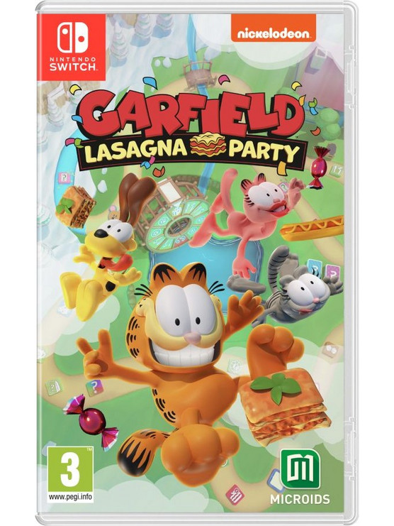 Garfield Lasagna Party Nintendo Switch