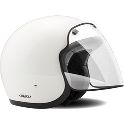 DMD Big Visor Vintage Clear White Κράνος Μηχανής Jet