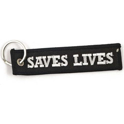Μπρελόκ KEY RING LOUD PIPES SAVES LIVES