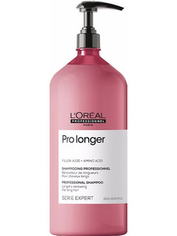 L'Oreal Professionnel Serie Expert Pro Longer Pump Σαμπουάν για Όγκο Επανόρθωση & Ψαλίδα 1.5lt