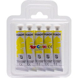TOY COLOR ΤΕΜΠΕΡΑ SUPERWASHABLE 12ml PRIMARY ΚΙΤΡΙΝΗ 5 ΤEMAXIA (Το προιόν πωλείται σε μεμονωμένα τεμάχια του ενός)