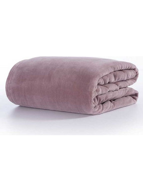 ΚΟΥΒΕΡΤΑ FLEECE ΥΠΕΡΔΙΠΛΗ (COSY MAUVE) - NEF NEF 220x240 COSY MAUVE / 100% ΠΟΛΥΕΣΤΕΡ