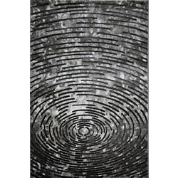 Sprintzio D Tango Asmin Χαλί Ορθογώνιο 160x230cm Black White