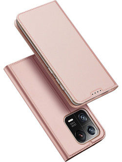 Dux Ducis Skin Pro Case Xiaomi 13 Pro Flip Card Wallet Stand Pink
