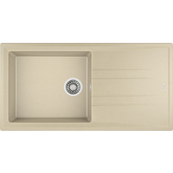 Teka Stone 60 L-TG 1C 1E Ένθετος Νεροχύτης Γρανίτη Αντιστρεφόμενος Topasbeige 100x51cm
