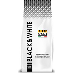 Pitti Caffe Black & White Καφές Espresso σε Κόκκους 1kg