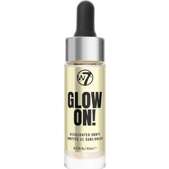W7 Glow On! Drops Honeyed Highlighter Liquid 10ml