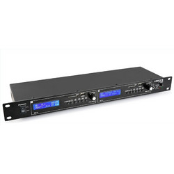 Vonyx VX2USB MK2 Διπλό Rack Media Player με Bluetooth
