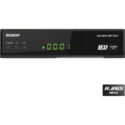 Edision Piccollino Δορυφορικός Αποκωδικοποιητής Full HD DVB-S2 με PVR