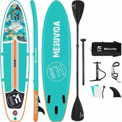 Mesuvida Light Blue 10'6" Φουσκωτή Σανίδα SUP All Round 320cm B0B4DNPZXG