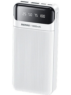 Remax RPP-102 Radio Power Bank 20000mAh με 4 Θύρες USB-A White