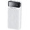 Remax RPP-102 Radio Power Bank 20000mAh με 4 Θύρες USB-A White