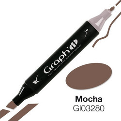 Μαρκαδόρος Graph It Twin Tip Mocha 3280