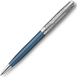 Parker Sonnet Premium Metal Blue Στυλό Διαρκείας