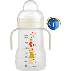 Mam Trainer Night Animals White 220ml