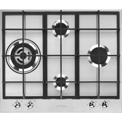 Smeg PX364L Inox Εστία Αερίου Αυτόνομη 60x51cm