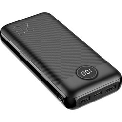 Veger L20 Power Bank 20000mAh με 2 Θύρες USB-A Black