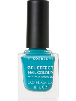 Korres Gel Effect 82 Pool Waves Gloss Βερνίκι Νυχιών Μακράς Διαρκείας 11ml
