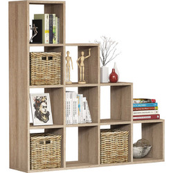 HomeMarkt Scale Βιβλιοθήκη 120x30x123,6cm HM9238.12