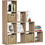 HomeMarkt Scale Βιβλιοθήκη 120x30x123,6cm HM9238.12
