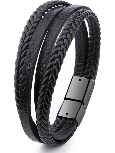 Legend Accessories Ανδρικό Βραχιόλι από Ατσάλι LGD-BR-2065