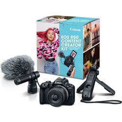Canon EOS R50 Mirrorless Φωτογραφική Μηχανή Crop Frame + Kit RF-S 18-45mm Creator Kit