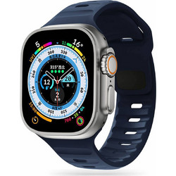 Tech-Protect IconBand Line Λουράκι Σιλικόνης Navy Blue (Apple Watch 42 / 44 / 45 / 49mm)