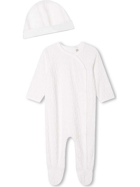 Βρεφικο Σετ Πυτζαμες R98121 117 offwhite