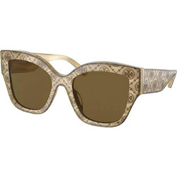 Tory Burch 7184U 193373 Γυναικεία Γυαλιά Ηλίου Πεταλούδα Κοκάλινα Καφέ με Καφέ Φακό