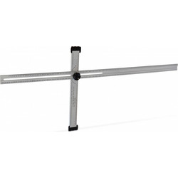 ΧΑΡΑΚΑΣ ΑΛΟΥΜ ΜΕ ΡΥΘΜΙΖΟΜΕΝΗ ΓΩΝΙΑ EDMA 173055 - 127 x 6.6 x 6 cm