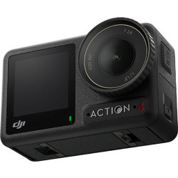 DJI Osmo Action 4 Standard Combo Action Camera 4K Ultra HD Υποβρύχια με WiFi και Οθόνη 2.25" Μαύρη