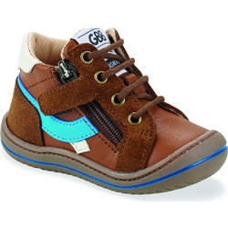 GBB Παιδικά Sneakers Μποτάκια Καφέ AI650-14