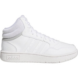 Adidas Hoops 3.0 Παιδικά Sneakers Μποτάκια Λευκά GW0401