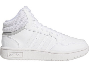 Adidas Hoops 3.0 Παιδικά Sneakers Μποτάκια Λευκά GW0401