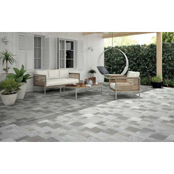 Kata Silver 45x45 Πλακάκι Δαπέδου Πορσελανάτο Ματ Εσωτερικού/Εξωτερικού Χώρου