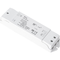 GLOBOSTAR(R) 71568 SKYDANCE V1-L CORE Dimmer 1CH DC 12-48V 15A 480W Max IP20 - Push Dimming + RF 2.4GHz - M17.5xΠ4.5xΥ2.7cm