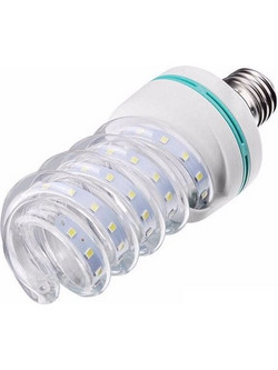 Λάμπα LED - Spiral Corn - E27 - 12W - 6500K - 356960